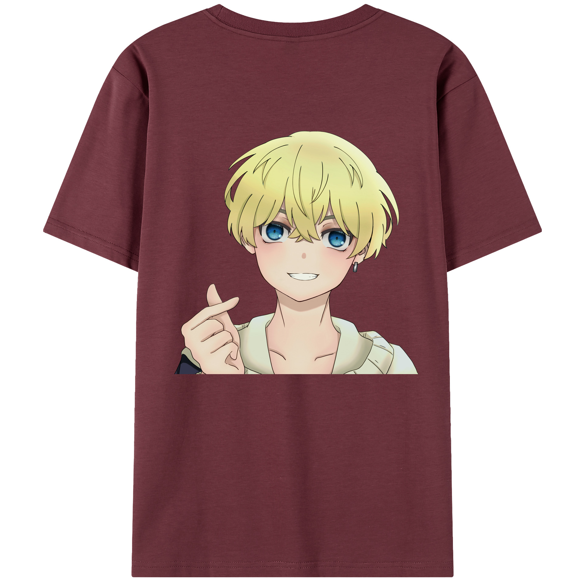 （画像用） 東京リベンジャーズ Tokyo Revengers 綿100％半袖Tシャツ（背面プリント）